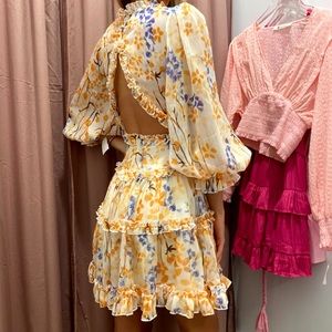 Boutique Floral Mini Dress